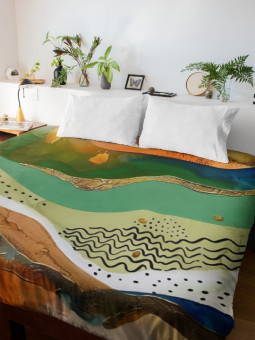 Duvet cover - Eolys - Accueil | Oueso - Contemporary Afro Art