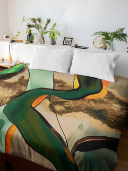Duvet cover - Nuitis - Accueil | Oueso - Contemporary Afro Art