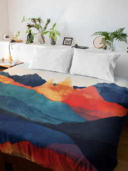 Duvet cover - Océaura - Accueil | Oueso - Contemporary Afro Art