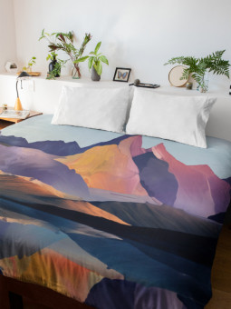 Housse de couette - Canyonis - Accueil | Oueso - Art Afro Contemporain