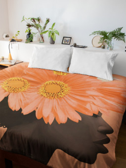 Duvet cover - Kaelora - Accueil | Oueso - Contemporary Afro Art