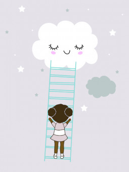 Poster - Lou - Accueil | Oueso - Contemporary Afro Art