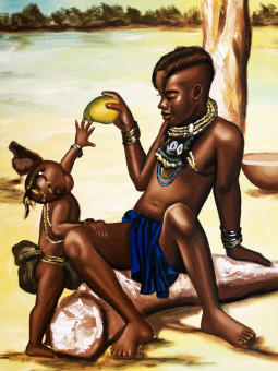 Poster - Lien Incassable - Accueil | Oueso - Contemporary Afro Art