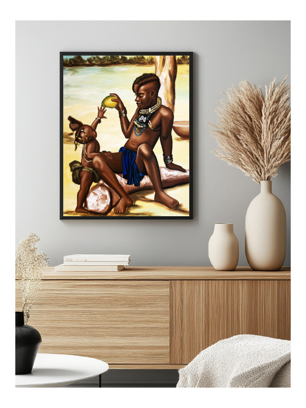 Affiche - Lien Incassable - Accueil | Oueso - Art Afro Contemporain