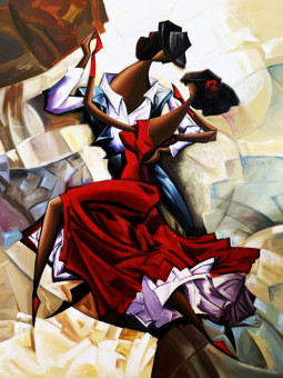 Affiche - One dance - Accueil | Oueso - Art Afro Contemporain