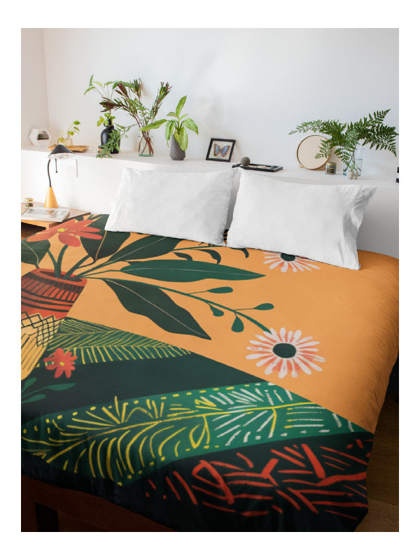 Housse de couette - Thalorna - Accueil | Oueso - Art Afro Contemporain