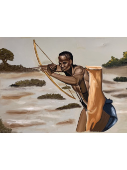 Poster - Archers - Accueil | Oueso - Contemporary Afro Art