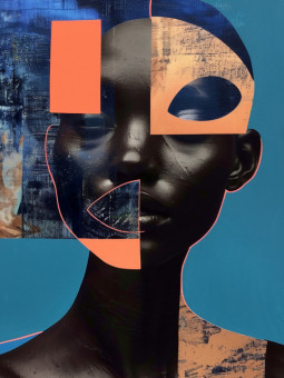 Poster - Kizuko - Accueil | Oueso - Contemporary Afro Art