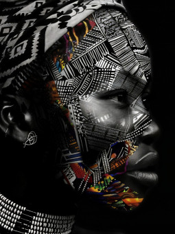Affiche - Shari - Accueil | Oueso - Art Afro Contemporain