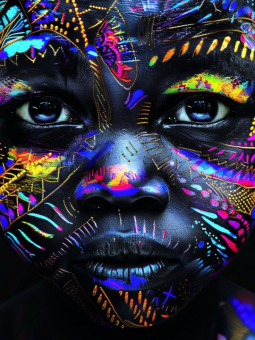 Affiche - Âmes et Écorces - Accueil | Oueso - Art Afro Contemporain