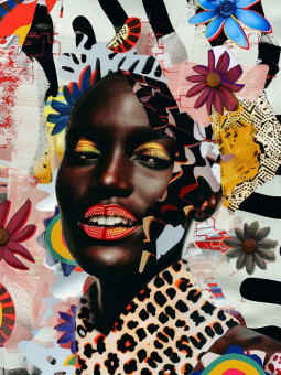 Affiche - Asma - Accueil | Oueso - Art Afro Contemporain