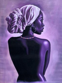Poster - Imani - Accueil | Oueso - Contemporary Afro Art