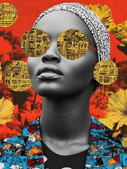 Poster - Khady - Accueil | Oueso - Contemporary Afro Art