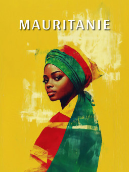Poster - Mauritanie Art - Accueil | Oueso - Contemporary Afro Art