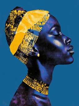 Poster - Nora - Accueil | Oueso - Contemporary Afro Art