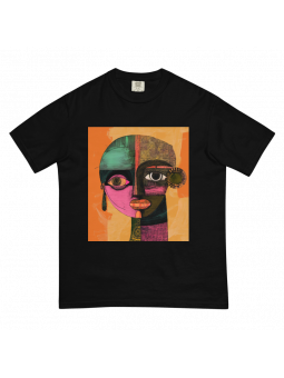 Unisex T-shirt - Poliz - Accueil | Oueso - Contemporary Afro Art