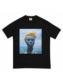 Unisex T-shirt - Assa - Accueil | Oueso - Art Afro Contemporain