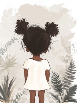 Poster - Chasing dream - Accueil | Oueso - Contemporary Afro Art