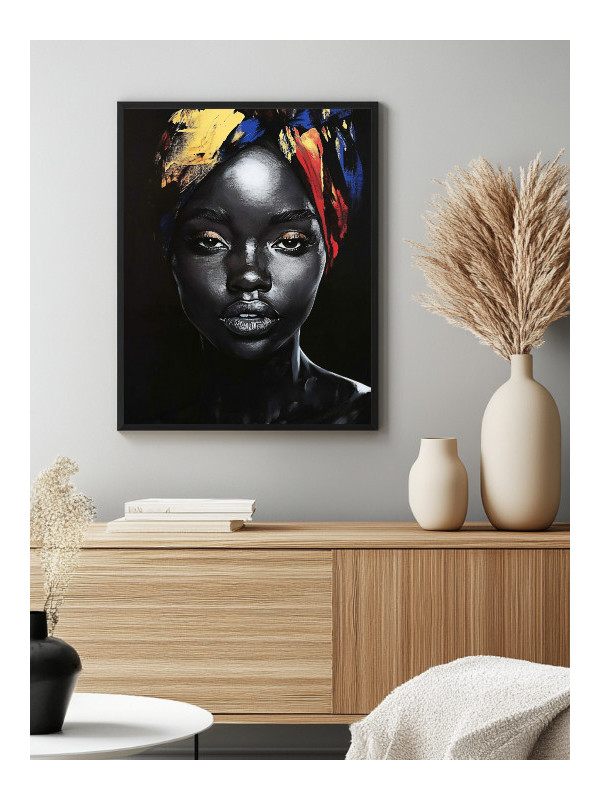Poster - Yaro - Accueil | Oueso - Contemporary Afro Art