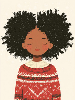 Poster - Smile happy - Accueil | Oueso - Contemporary Afro Art