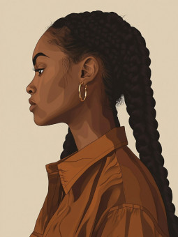 Poster - Ciara - Accueil | Oueso - Contemporary Afro Art