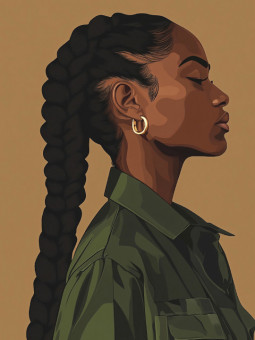 Affiche - Inaya - Accueil | Oueso - Art Afro Contemporain