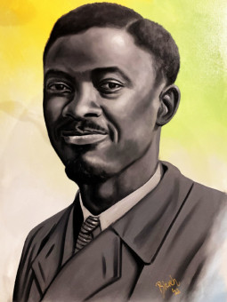 Poster - Patrice Lumumba - Accueil | Oueso - Contemporary Afro Art