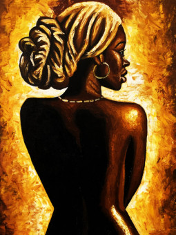 Affiche - Asha - Accueil | Oueso - Art Afro Contemporain