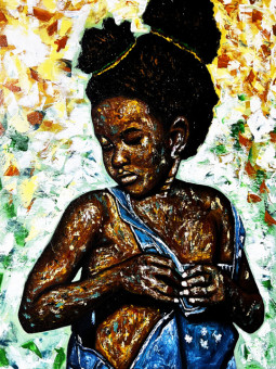 Affiche - Sanaa - Accueil | Oueso - Art Afro Contemporain