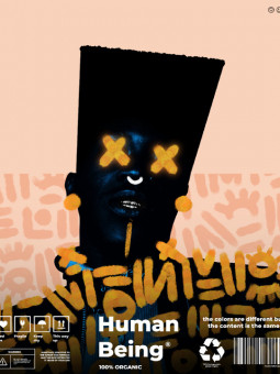 Poster - Human being - Accueil | Oueso - Contemporary Afro Art