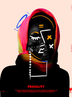 Poster - Fragility - Accueil | Oueso - Contemporary Afro Art