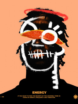 Poster - Energy - Accueil | Oueso - Contemporary Afro Art