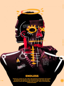 Affiche - Endless - Accueil | Oueso - Art Afro Contemporain