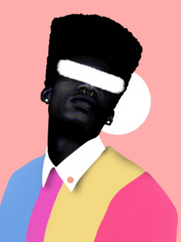 Poster - Perplexe - Accueil | Oueso - Contemporary Afro Art