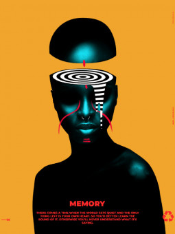 Affiche - Memory - Accueil | Oueso - Art Afro Contemporain
