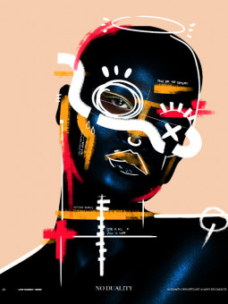 Poster - The witch - Accueil | Oueso - Contemporary Afro Art