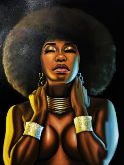 Poster - Esi - Accueil | Oueso - Contemporary Afro Art