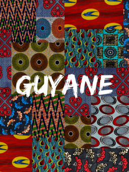 Poster - Guyane wax - Accueil | Oueso - Contemporary Afro Art
