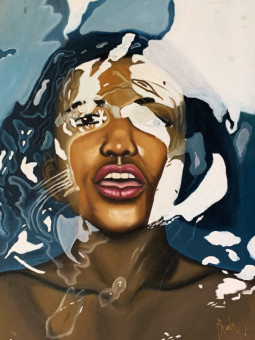 Poster - Eraser - Accueil | Oueso - Contemporary Afro Art