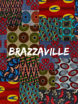 Poster - Brazzaville wax - Accueil | Oueso - Contemporary Afro Art