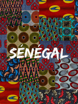 Poster - Sénégal wax - Accueil | Oueso - Contemporary Afro Art