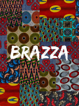 Poster - Brazza wax - Accueil | Oueso - Contemporary Afro Art