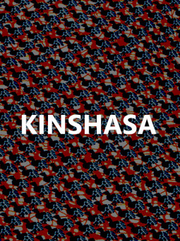 Poster - Kinshasa wax - Accueil | Oueso - Contemporary Afro Art