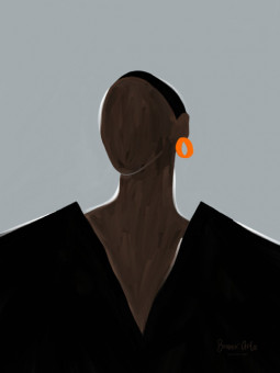 Poster - Amélie (Beaux arts) - Accueil | Oueso - Contemporary Afro Art