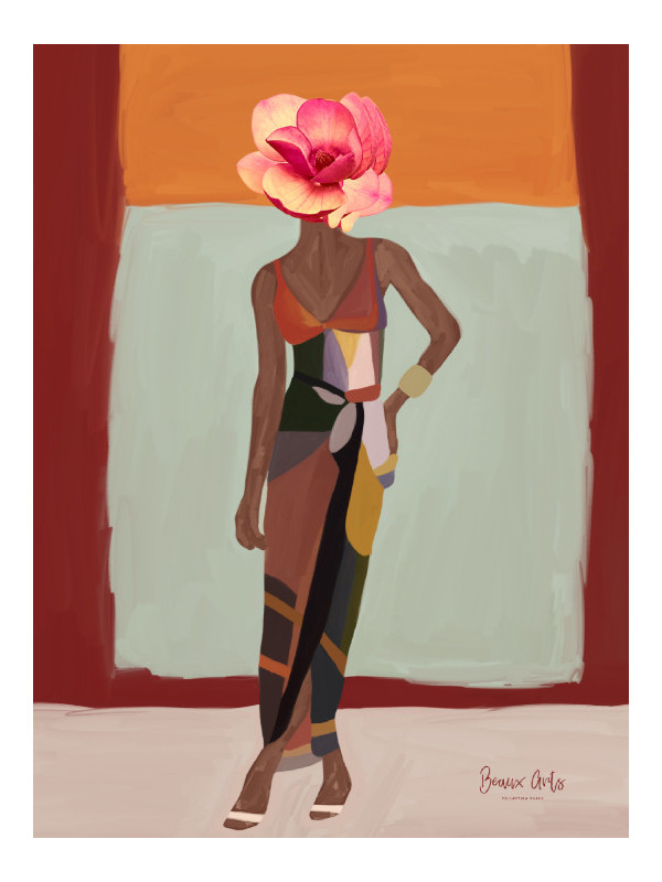 Affiche - Élodie (Beaux arts) - Accueil | Oueso - Art Afro Contempo...