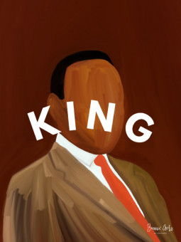 Affiche - MLK (Beaux arts) - Accueil | Oueso - Art Afro Contemporain