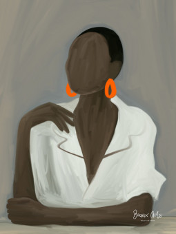 Poster - Jade (Beaux arts) - Accueil | Oueso - Contemporary Afro Art