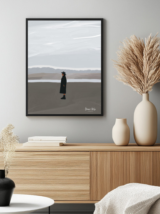 Poster - Mandisa (Beaux arts)-WALL ART-OUESO