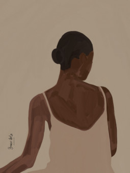 Poster - Livia (Beaux arts) - Accueil | Oueso - Contemporary Afro Art