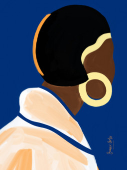 Affiche - Ndoye (Beaux arts) - Accueil | Oueso - Art Afro Contemporain